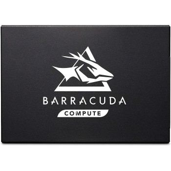 Seagate BarraCuda Q1 SSD, 480 GB, Internal SSD, 2.5 Inch, SATA, 6GB/s, Upgrade 3D QLC NAND, for PC Laptop (ZA960CV1A001)