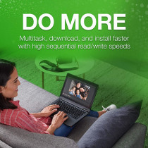 Seagate BarraCuda Q1 SSD, 480 GB, Internal SSD, 2.5 Inch, SATA, 6GB/s, Upgrade 3D QLC NAND, for PC Laptop (ZA960CV1A001)