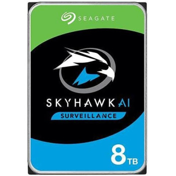 Seagate Skyhawk AI 3.5 Inches 8000GB Series ATA III HDD Surveillance Hard Disk Drive