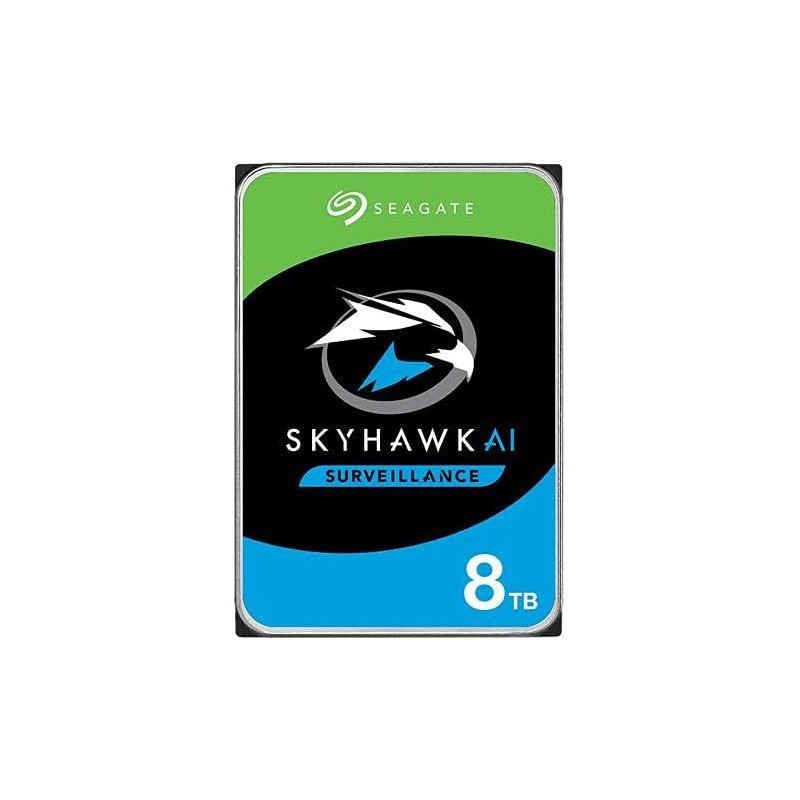 Seagate Skyhawk AI 3.5 Inches 8000GB Series ATA III HDD Surveillance Hard Disk Drive