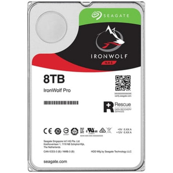 Seagate IronWolf ST8000VN004 Bulk Internal Hard Drive 8.9 cm (3.5 Inches) SATA III