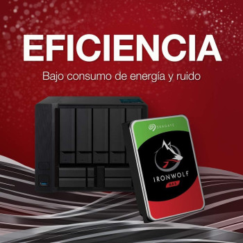 Seagate IronWolf ST6000VN001 Hard Drive (6 TB, 8.9 cm (3.5 Inches) internal, SATA (SATA/600), supported storage system, 7200 rpm, 256 MB buffer)