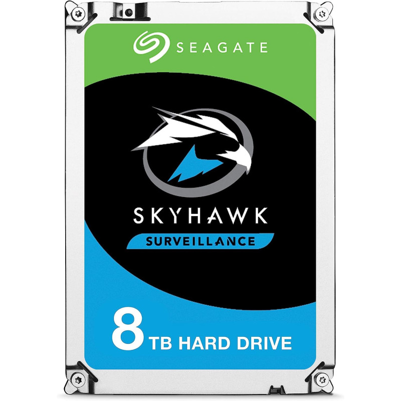 Seagate HDD SkyHawk 8TB 256MB 7.2K 3.5 SATA Internal Hard Drive