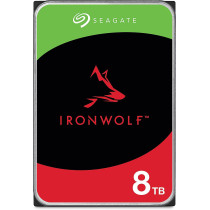 Seagate IronWolf 3.5 Inches 8TB Internal Hard Disk HDD 3 Year Warranty 6Gb/s 256MB 7200rpm 24 Hours Service for PC NAS RV Sensor ST8000VN004