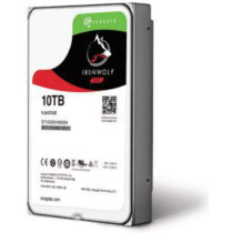 Seagate 10TB IronWolf Pro SATA III 3.5 Internal NAS HDD, Up to 263 MB/s Data Transfer Rate 7200 rpm 256MB Cache 2 Million Hours MTBF 550TB per Year Workload Rate 2Mn Hours MTBF ST10000NT001