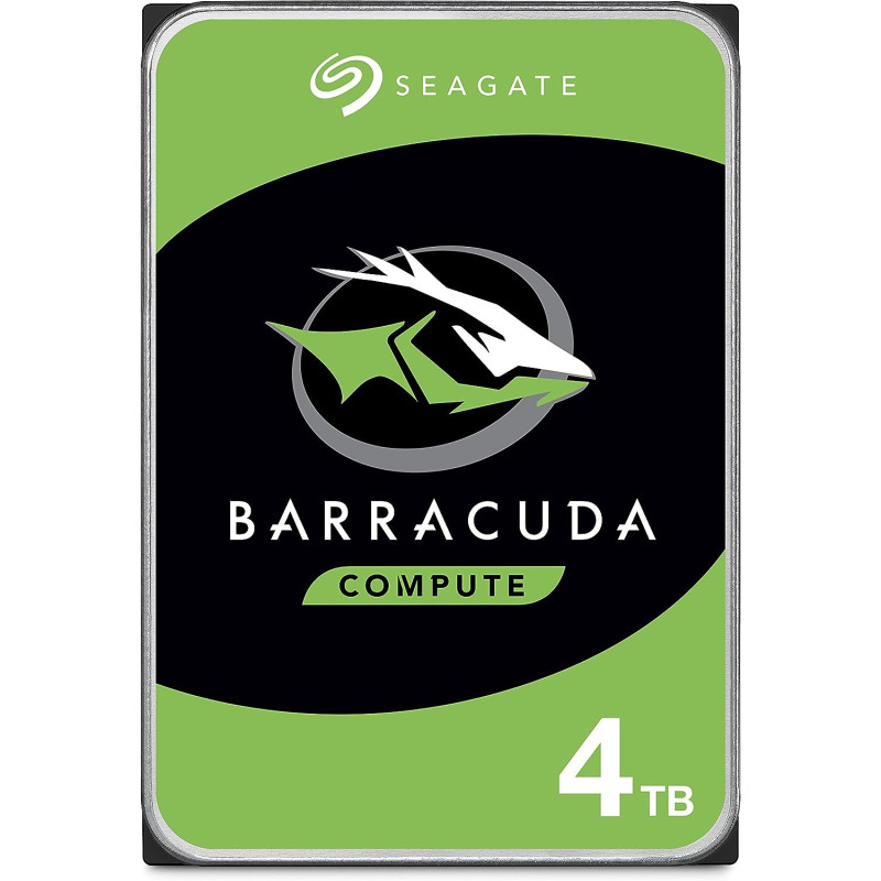 Seagate BarraCuda 4TB Internal Sata 6Gb/s 64MB 3.5 Desktop Hard Drive -ST4000DM004