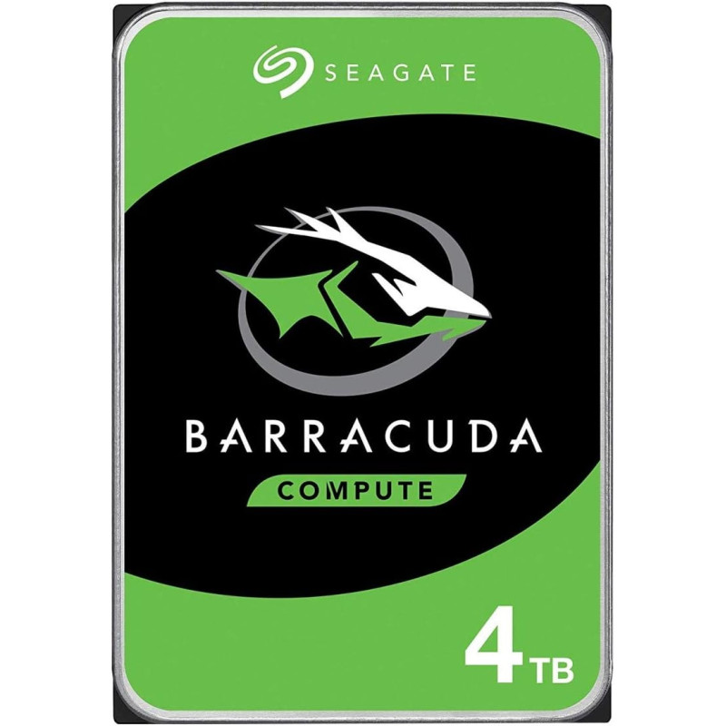 Seagate BarraCuda 4TB Internal Sata 6Gb s 64MB 3.5 Desktop Hard Drive -ST4000DM004
