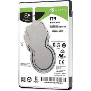 Seagate 1TB HDD BARRACUDA SATA 6GB/S 128MB CACHE 2.5-INCH 7MM INTERNAL LAPTOP HARD DRIVE (ST1000LM048)