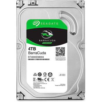 Seagate HD Internal 4TB Barracuda 5400 RPM SATA HDD PC - ST4000DM004