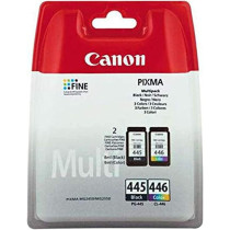 Canon Pg445 and Cl446 Ink Cartridge Combo Pack for Ip2840 Mg2440 Mg2540 Mg2940 Printers