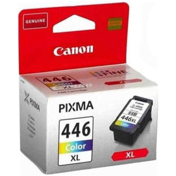 Canon Cl 446XL High Yield C/M/Y Colour Ink Cartridge, Up To 300 A4 Pages From A Single Colour Cartridge, Multi Color, Extra Large