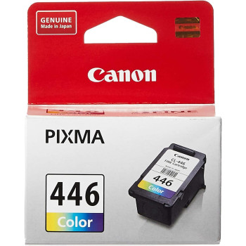 Canon Cl 446 C/M/Y Colour Ink Cartridge, Colour Fine Cartridge, Print Up To 180 A4 Pages, Multi Color, Extra Large