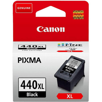 Canon PG 440XL High Yield Black Ink Cartridge, Print up to 600 A4 Documents, For Crisp, Sharp & Long Lasting Results, Extra Large
