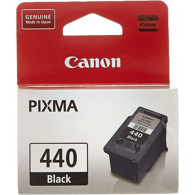 Canon Pixma 440 Black Ink Cartridge, Print up to 180 A4 pages