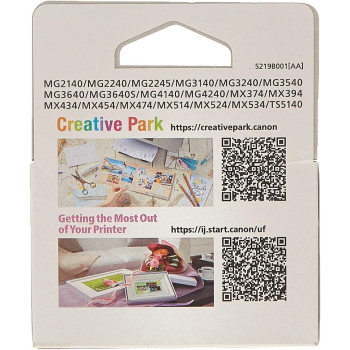 Canon Pixma 440 Black Ink Cartridge, Print up to 180 A4 pages