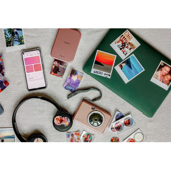 Canon ZINK Photo Paper Pack 50 Sheets of 2 Inches x 3 Inches ZINK Photo Paper Water & Tear Resistant Smudge Free Peel and Stick Back, Zoemini ZINK, XL