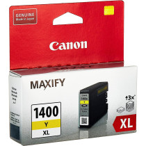 Canon Ink Cartridge - Pgi-1400XL Y Emb, Yellow, For Printers