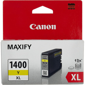 Canon Ink Cartridge - Pgi-1400XL Y Emb, Yellow, For Printers