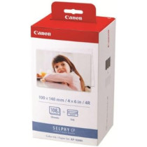 Canon KP108IP 10x15 KP-108IP Value cartridge pack - 108 Prints with Post-Card logo on reverse, CP-100 CP-200 CP-300 CP-220 CP-330 CP400 CP500 CP600 CP510 CP710