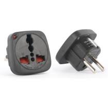 TERMINATOR Multi Traveler Adapter With Shutter & Indicator (EU to Universal) Model No. TL-15B