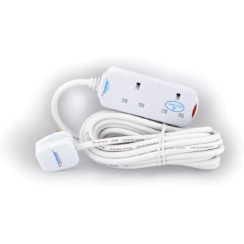 TERMINATOR Brand 2 way UK Socket Power Extension - TPB 12 5M