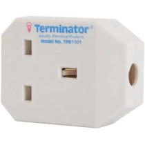 TERMINATOR TPB 1101 One Way UK Power Extension Socket Without Cable