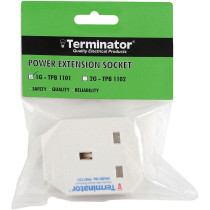 TERMINATOR TPB 1101 One Way UK Power Extension Socket Without Cable