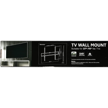 TERMINATOR TV Wall Mount Bracket 37 to 70 Inch Fixed For Flat LED & LCD TV With Level Meter TTWM 3770FC