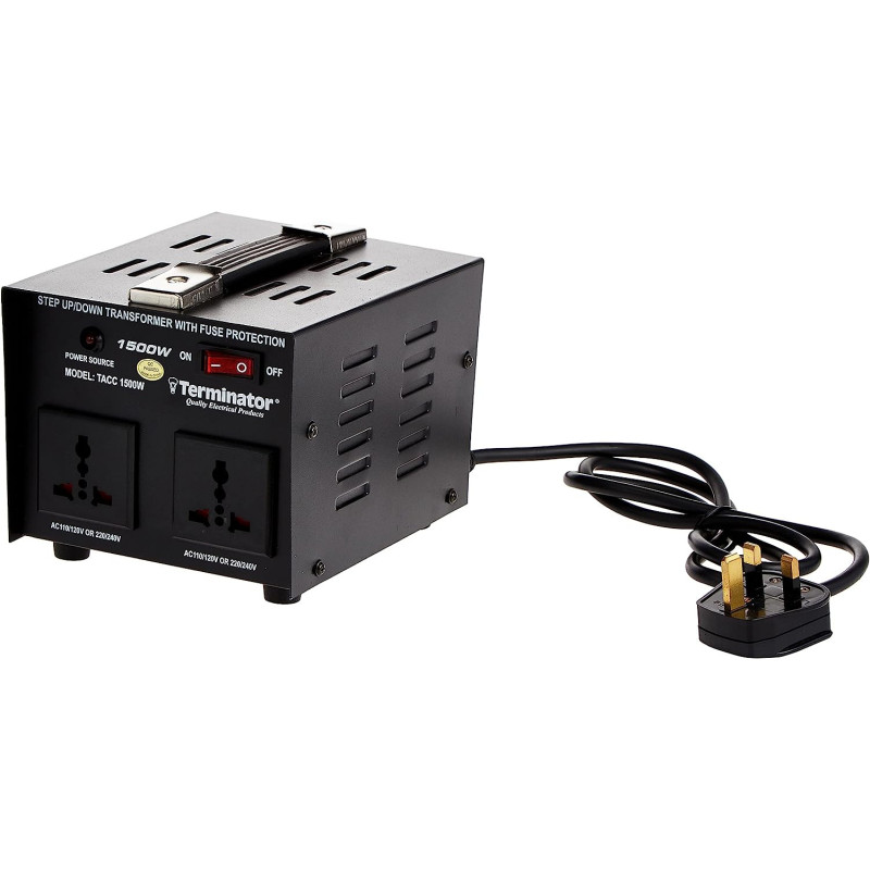 TERMINATOR AC to AC Dual Voltage Converter - TACC 1500W
