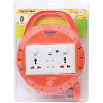 TERMINATOR 4 Way Extension Reel 10 Meter Cable TER 3210-10M - Emirates Quality Approved
