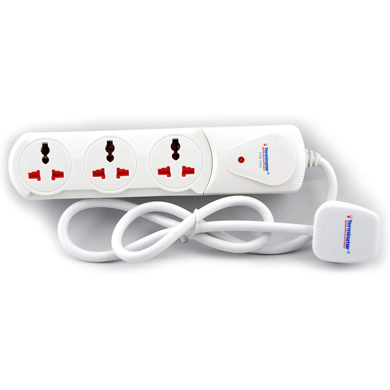 TERMINATOR Power Extension Socket (White)