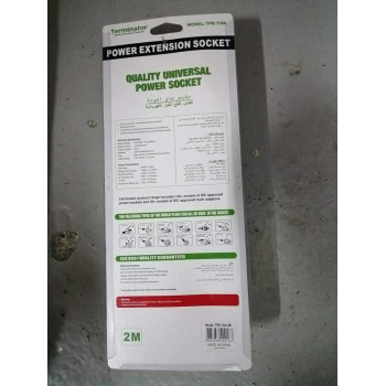 TERMINATOR Power Extension Socket (White)