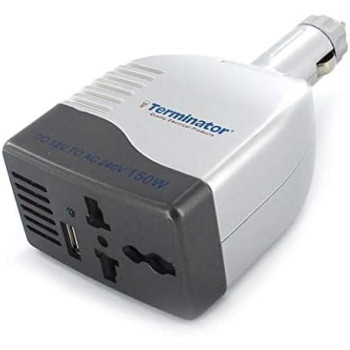 TERMINATOR Car Dc To Ac Converter - 12V Dc To 240V Ac 150W - Made In Taiwan