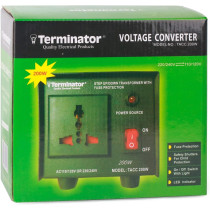 TERMINATOR Ac To Ac Dual Voltage Converter - TACC 200W