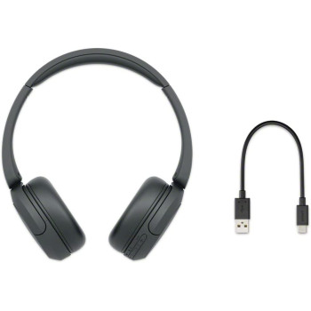 SONY WH-CH520 Wireless Bluetooth On-Ear With Mic for Phone Call, Black