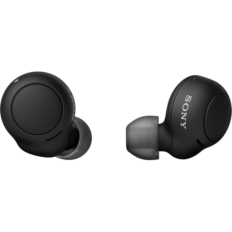 SONY WF-C500 True Wireless Headphones - Up To 20 Hours Battery Life With Charging Case - Voice Assistant Compatible - Built-In Mic For Phone Calls - Reliable Bluetooth Connection - Black