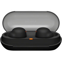 SONY WF-C500 True Wireless Headphones - Up To 20 Hours Battery Life With Charging Case - Voice Assistant Compatible - Built-In Mic For Phone Calls - Reliable Bluetooth Connection - Black