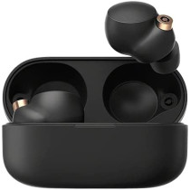 SONY Wf-1000Xm4 Industry Leading Noise Cancelling Truly Wireless Earbuds Headphones, Charging, Google Voice Assistant, Alexa, Siri, Splash Proof, Smart Listening And Mic For Phone Call, Black