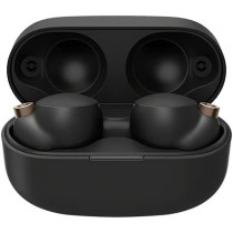 SONY Wf-1000Xm4 Industry Leading Noise Cancelling Truly Wireless Earbuds Headphones, Charging, Google Voice Assistant, Alexa, Siri, Splash Proof, Smart Listening And Mic For Phone Call, Black