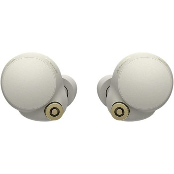 SONY Wf-1000Xm4 Industry Leading Noise Cancelling Truly Wireless Earbuds Headphones, Charging, Google Voice Assistant, Alexa, Siri, Splash Proof,Smart Listening And Mic For Phone Call, Silver