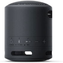 SONY Srs-Xb13 Compact And Portable Waterproof Wireless Bluetooth Speaker With Extra Brass, Black
