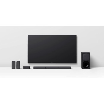 SONY 5.1Ch Real Surround 600 WaT Soundbar with Wireless Rear Speakers Bluetooth Dolby Digital HDMI ARC Optical Input - HT-S40R