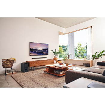 SONY 5.1Ch Real Surround 600 WaT Soundbar with Wireless Rear Speakers Bluetooth Dolby Digital HDMI ARC Optical Input - HT-S40R