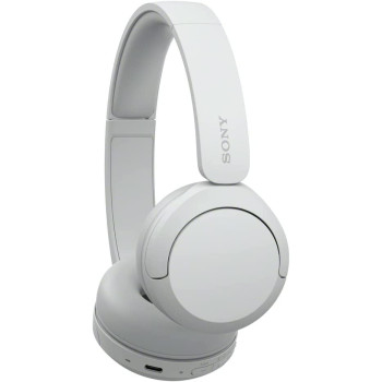 SONY WH-CH520 Wireless Bluetooth On-Ear With Mic for Phone Call, White