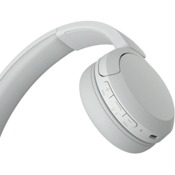 SONY WH-CH520 Wireless Bluetooth On-Ear With Mic for Phone Call, White