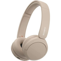 SONY WH-CH520 Wireless Bluetooth On-Ear  Headset With Mic for Phone Call, Cream