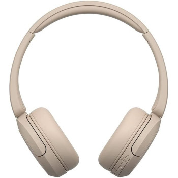 SONY WH-CH520 Wireless Bluetooth On-Ear  Headset With Mic for Phone Call, Cream
