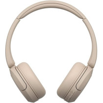 SONY WH-CH520 Wireless Bluetooth On-Ear  Headset With Mic for Phone Call, Cream