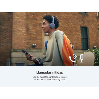 SONY WH-CH520 Wireless Bluetooth On-Ear  Headset With Mic for Phone Call, Cream