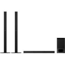 SONY HT-S700RF 1000W High Power Real 5.1 Ch Soundbar Tall Boy Rear Speakers Dolby Digital HDMI ARC Optical Input DTS Surround Sound, Black